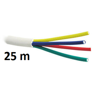 ASAT Coax kabel 100 dB Quattro S koperen SAT-kabel 4 voudig 25 meter