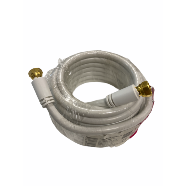 5 meter coax kabel met 2 f-connector stekkers