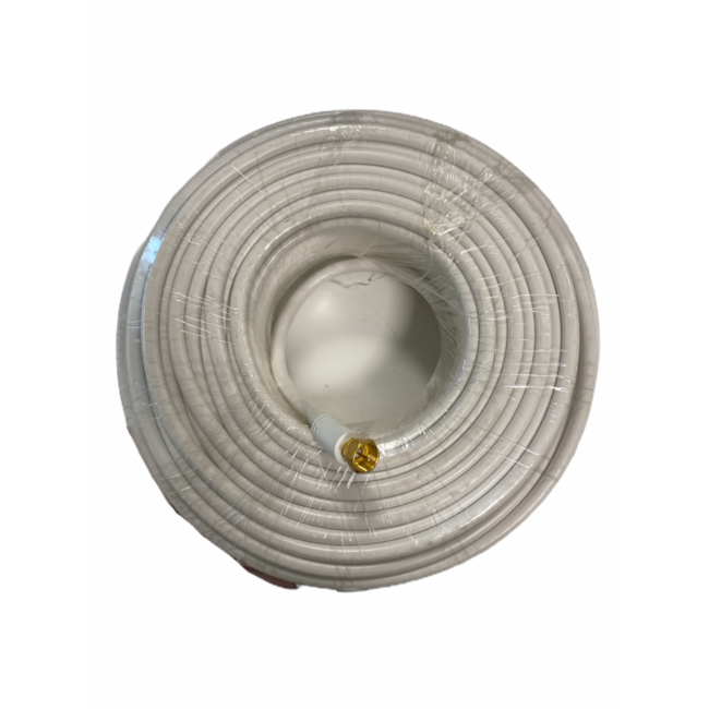 30 meter coax kabel met 2 F-Connectoren