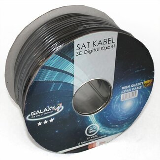ASAT Coax kabel 100 meter Galaxy 100 dB koper SAT-Kabel
