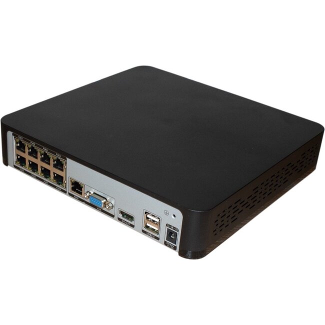 Xsarius XSR-4 Beveiligingscamera Set 4 POE Smart AI IP camera - 4MP Full HD 1080p