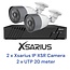 Xsarius Xsarius XSR-2 Beveiligingscamera Set 2 POE Smart AI IP camera - 4MP Full HD 1080p