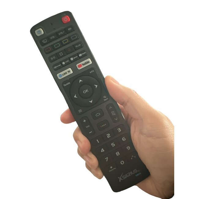 Remotecontroll Xsarius DBOX OTT, Xsarius Dbox 2 OTT en Qsmarter REBORN