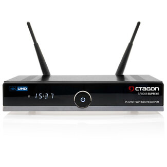 Octagon OCTAGON SF8008 V3 SUPREME 4K UHD E2 DVB-S2X TWIN (DUAL OS)