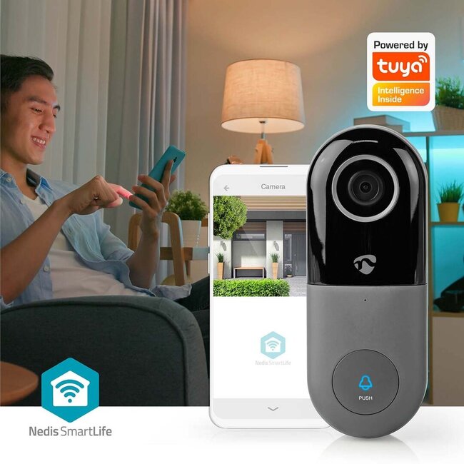 SmartLife Video Doorbell Wi-Fi IP54 With Motion Sensor Transformer