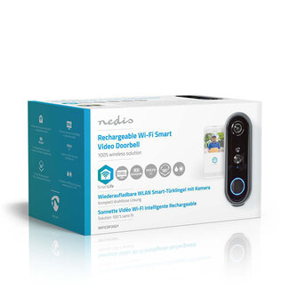 Nedis SmartLife Videodeurbel IP54 | Met bewegingssensor en accu