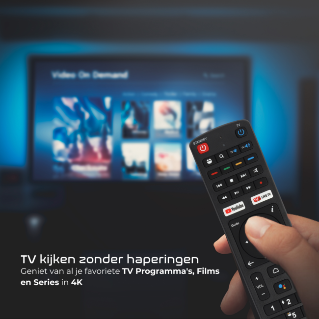 Xsarius Q12 PLUS Android 4K Streaming Box