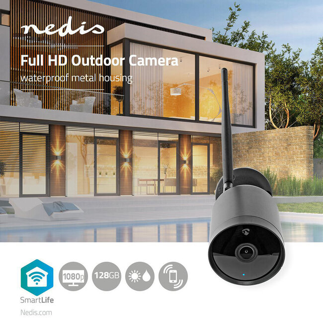 SmartLife Outdoor Camera (bullet black)