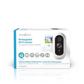 Nedis SmartLife Camera voor Buiten Wi-Fi Full HD 1080p