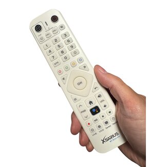 Xsarius Xsarius BT RCU-A4 Advanced IR & Bluetooth Afstandsbediening with backlight White