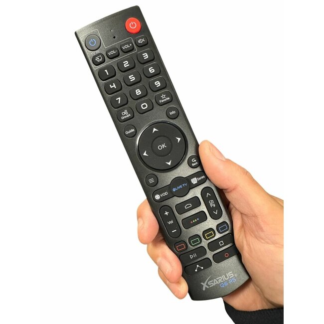 Remote control for Xsarius Q6 RS
