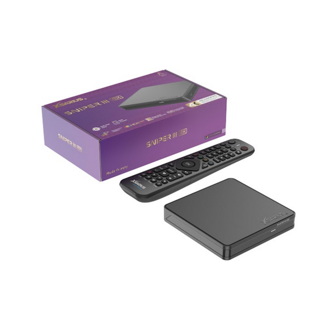 Xsarius Sniper 3 - 4K Linux OTT Mediastreamer