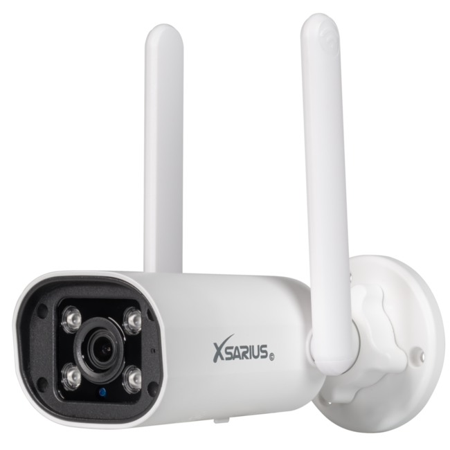 Xsarius Smart IPC B4M WiFi – Dual-Light Bullet Camera met Gezichtsdetectie, Cloudopslag en Spraakbesturing