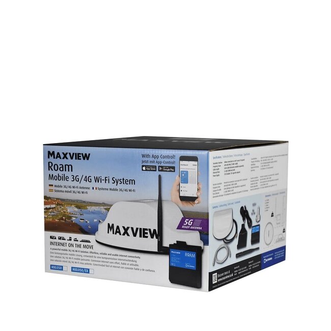 Maxview Roam Classic mobiele 4G WiFi oplossing Zwart/Wit
