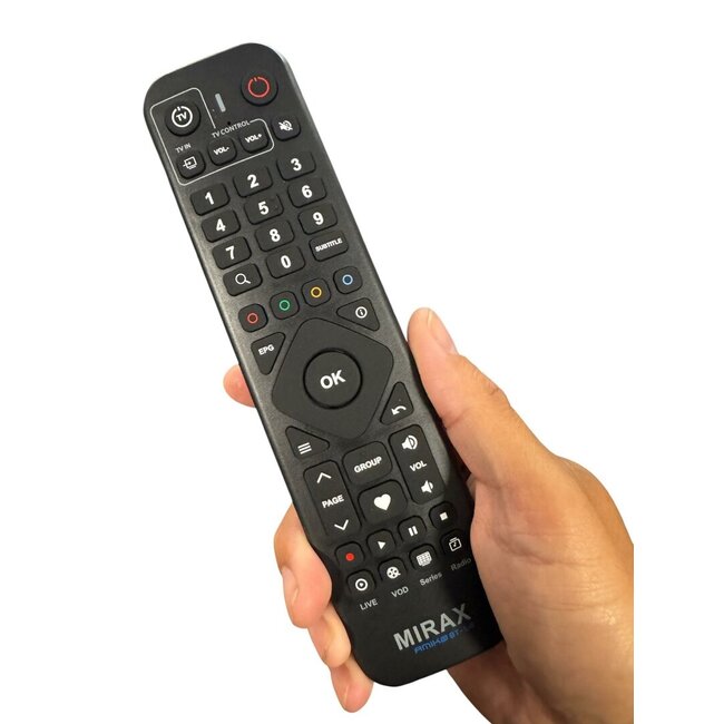 Amiko MIRAX BT-L4 IR & Bluetooth Afstandsbediening