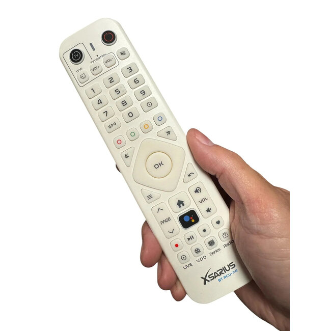 Xsarius RCU-A4 Advanced IR Afstandsbediening met backlight wit