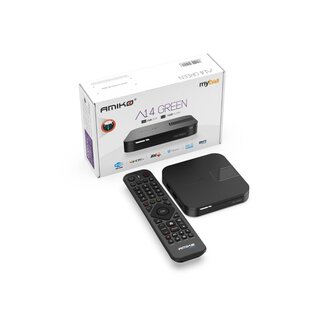 Amiko Amiko A14 Green Streaming Box 4K UHD