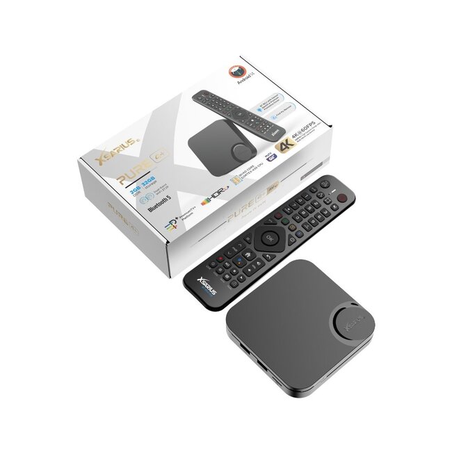 Xsarius Pure 4+ Streaming Box 4K UHD