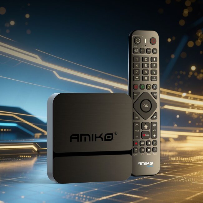 Amiko A14 PULSE 4K UHD Streaming Box