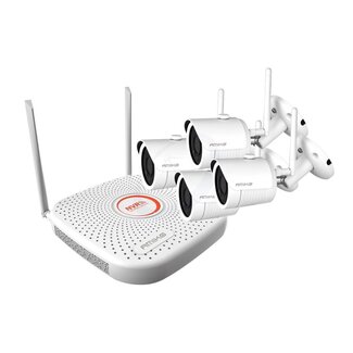 Amiko Amiko Draadloze WiFi KIT 4900 - 2MP - 4 x WiFi Camera BitVision App