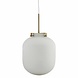 House Doctor Ball hanglamp wit glas House Doctor Ball hanglamp wit glas