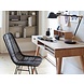 Hubsch Studio rotan stoel zwart Hubsch Studio rotan stoel zwart