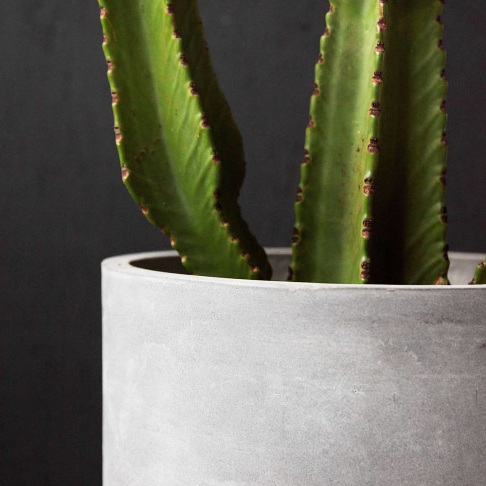 House Doctor Gard urtepotte sat beton udseende House Doctor Gard urtepotte sat beton udseende