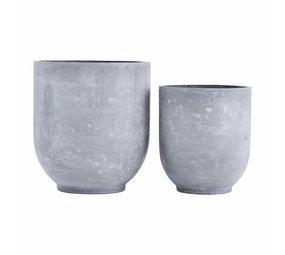 House Doctor Gard FlowerPot Betonoptik gesetzt House Doctor Gard FlowerPot Betonoptik gesetzt