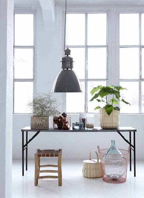 House Doctor Factory lamp Volumen black