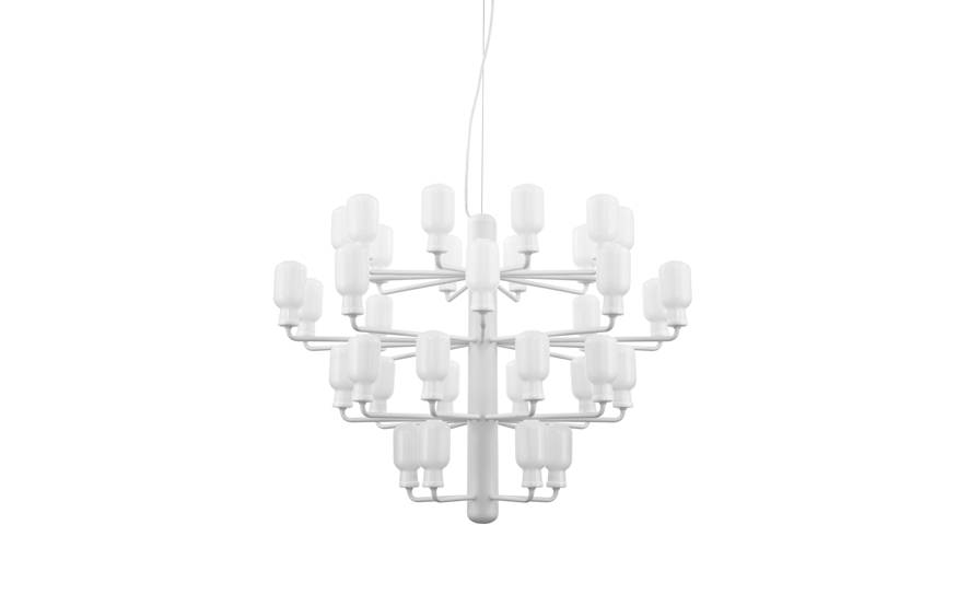 Normann Copenhagen AMP Lustre Grand blanc lumière pendentif