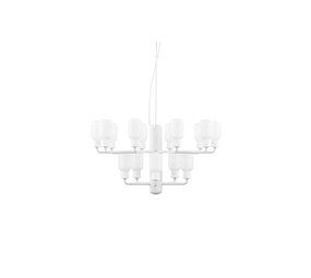 Normann Copenhagen AMP Lampadario Piccolo bianco della lampada