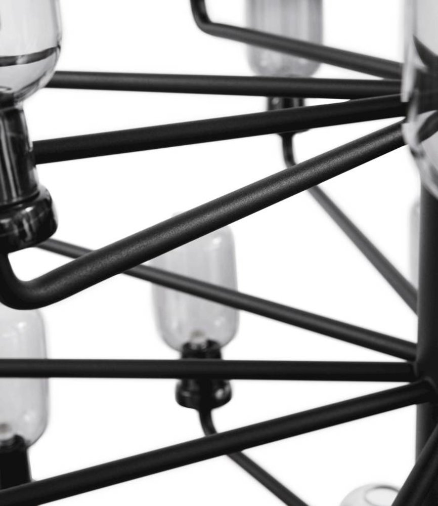Normann Copenhagen AMP Chandelier Large hanging lamp black