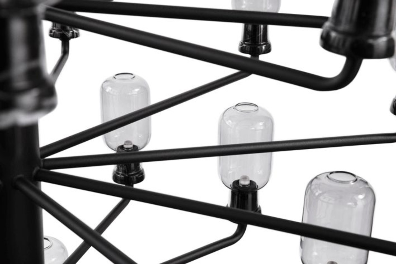 Normann Copenhagen AMP Chandelier Large hanging lamp black