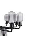 Normann Copenhagen AMP Lysekrone Liten lampe svart