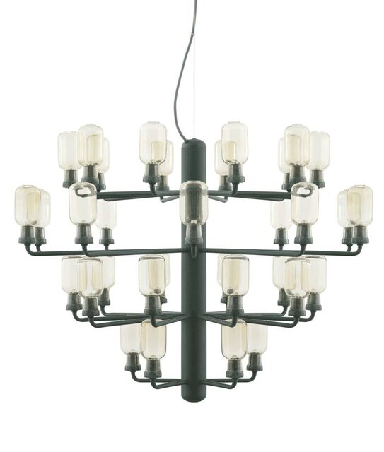 Normann Copenhagen AMP lampadario pendente grande verde chiaro