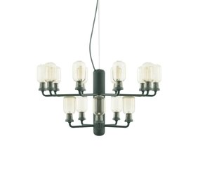 Normann Copenhagen AMP Lampadario Piccola appeso verde della lampada