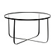 Bloomingville Harper salontafel zwart glas Bloomingville Harper salontafel zwart glas