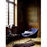 Bloomingville Table basse en verre noir Harper