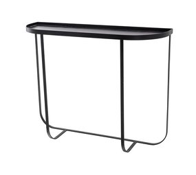 Bloomingville Table d'appoint de fer noir Harper Bloomingville Table d'appoint de fer noir Harper