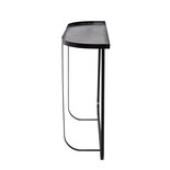 Bloomingville Harper console table black iron