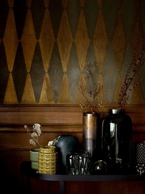 Bloomingville Table d'appoint de fer noir Harper Bloomingville Table d'appoint de fer noir Harper