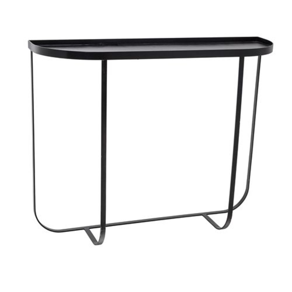 Bloomingville Harper console table black iron