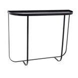 Bloomingville Table d'appoint de fer noir Harper Bloomingville Table d'appoint de fer noir Harper