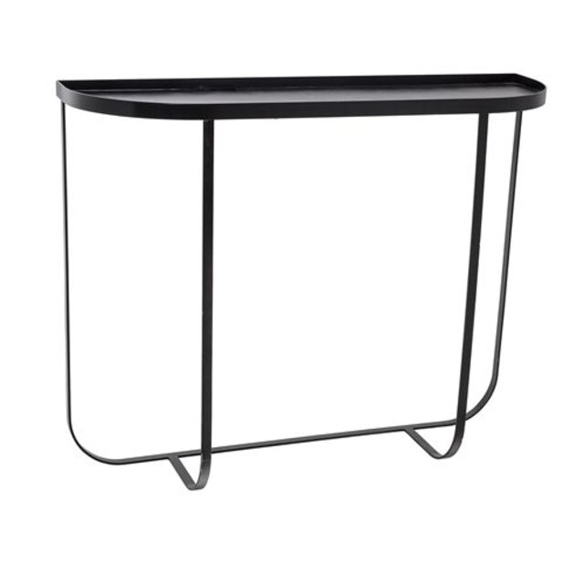 Bloomingville Harper console table black iron
