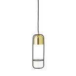Bloomingville Hanglamp gold finish LED glas Bloomingville Hanglamp gold finish LED glas
