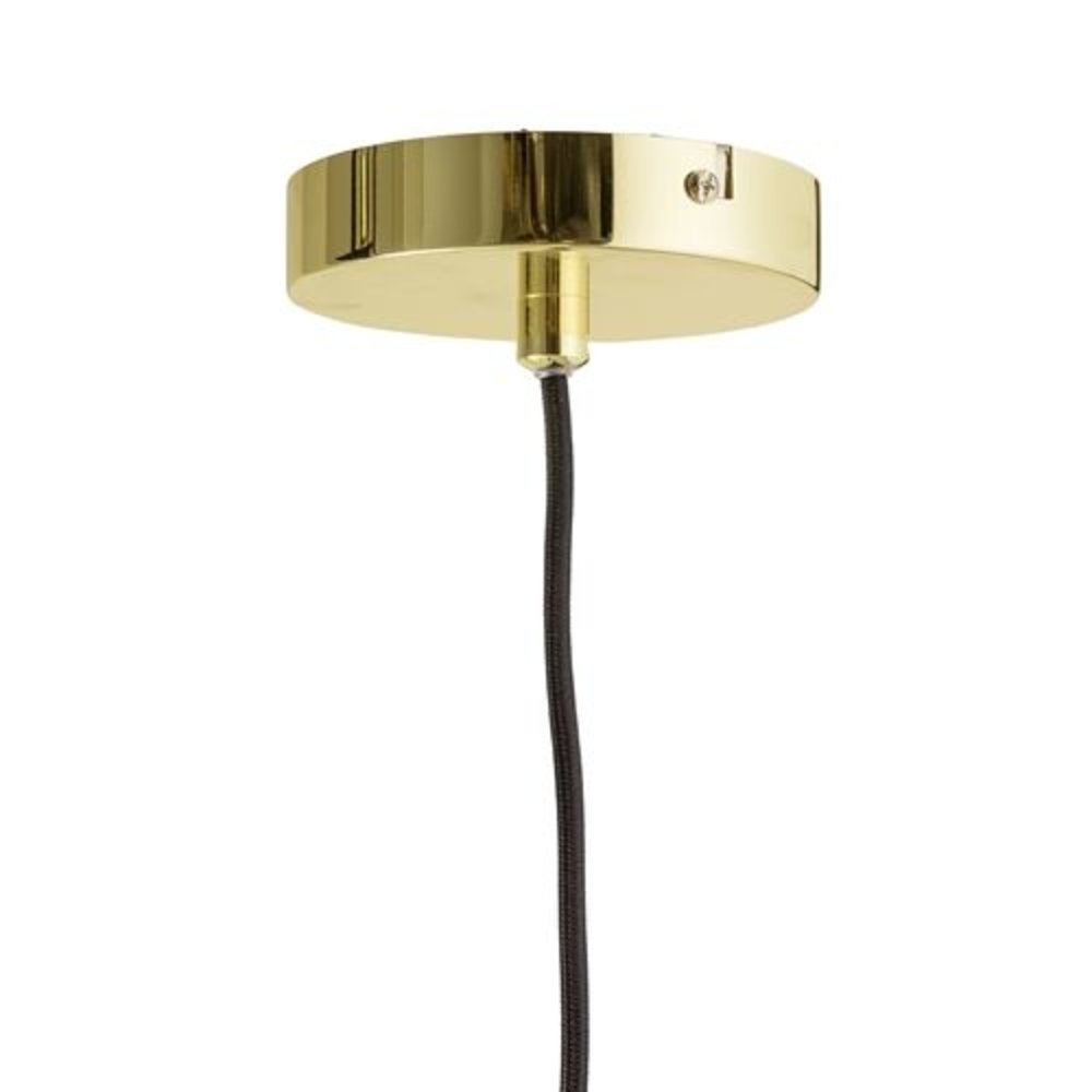 Bloomingville Hanglamp gold finish glas Bloomingville Hanglamp gold finish glas