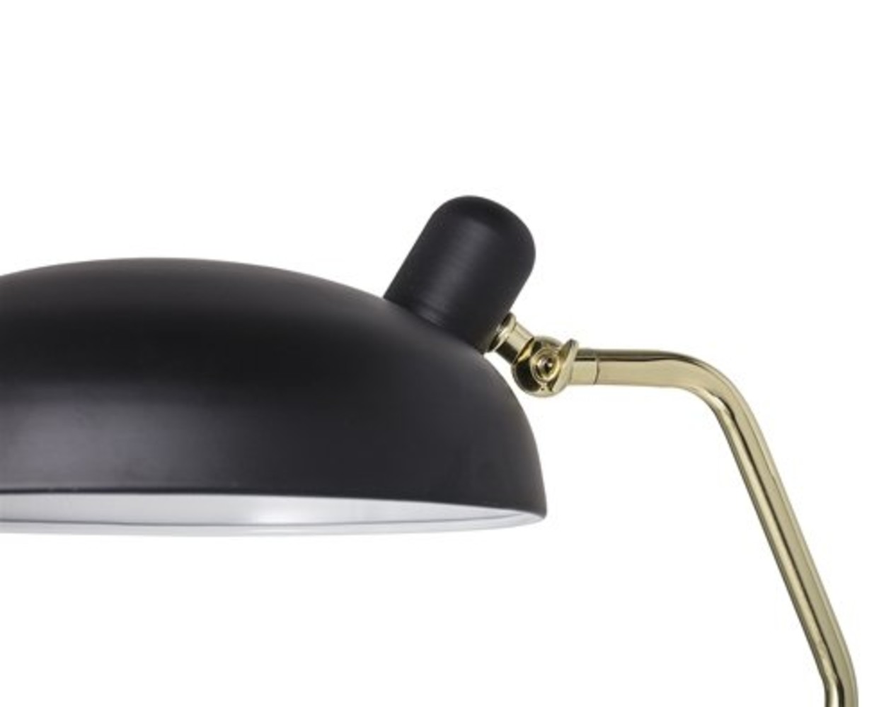 Bloomingville Stehlampe, schwarz Metall mit Gold-Finish Bloomingville Stehlampe, schwarz Metall mit Gold-Finish
