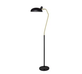 Bloomingville Lampe en métal noir de plancher Bloomingville Lampe en métal noir de plancher
