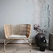 House Doctor Coon natural rotan loungestoel House Doctor Coon natural rotan loungestoel