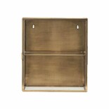 House Doctor Cabinet brass with glass shelve and door House Doctor Cabinet brass with glass shelve and door
